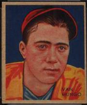 Van Mungo #19 Baseball Cards 1935 Diamond Stars