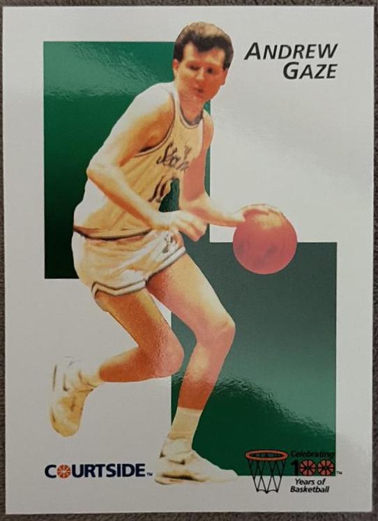 Andrew Gaze #10 1992 Courtside Flashback Basketball