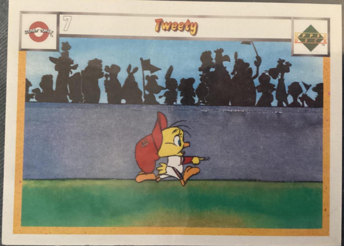 Tweety #10/7 Baseball Cards 1990 Upper Deck Comic Ball