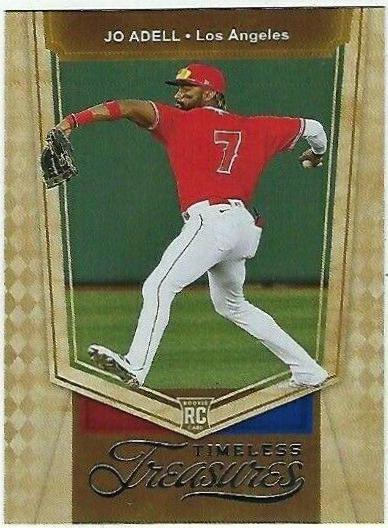 Jo Adell #18 Baseball Cards 2021 Panini Chronicles Timeless Treasures