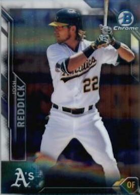 Josh Reddick #6 Baseball Cards 2016 Bowman Chrome