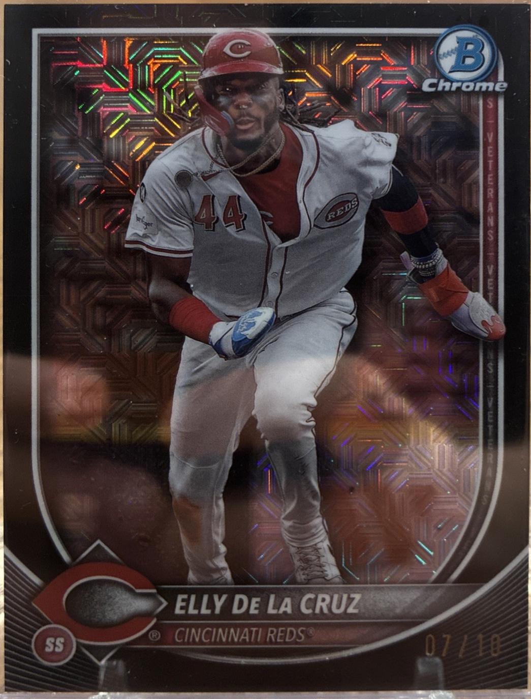 Elly De La Cruz [Black Mojo Refractor] #89