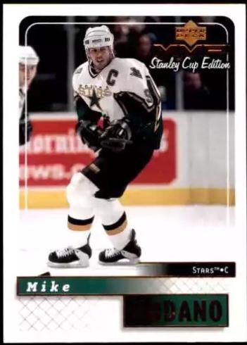 Mike Modano #58 Hockey Cards 1999 Upper Deck MVP Stanley Cup Edition
