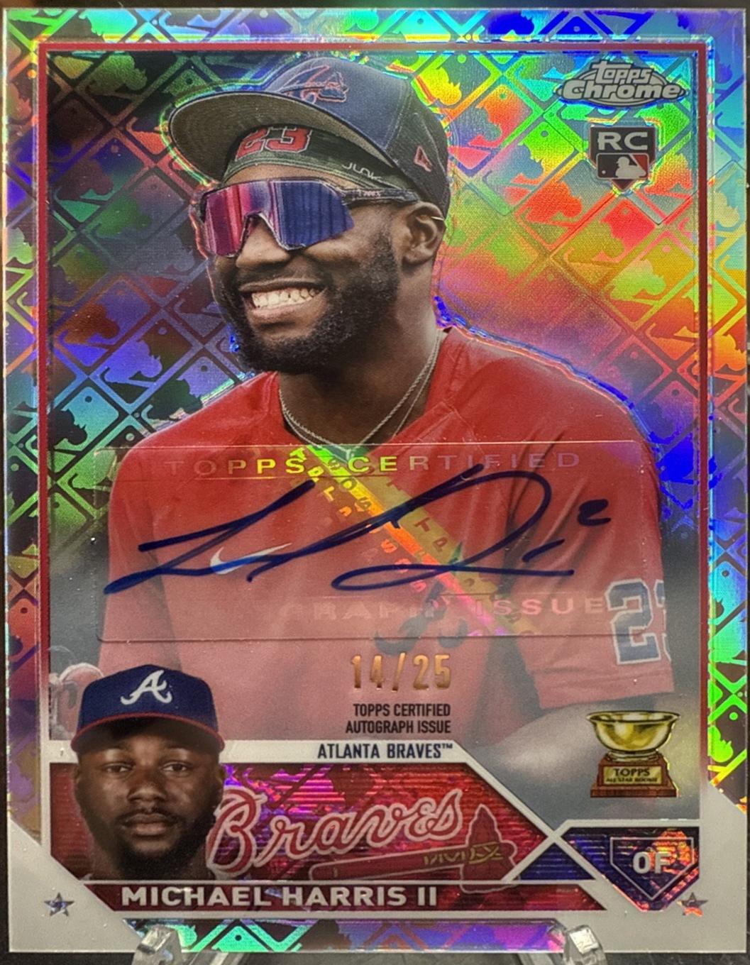 Michael Harris II [Logofractor SP Variation Autograph] #79