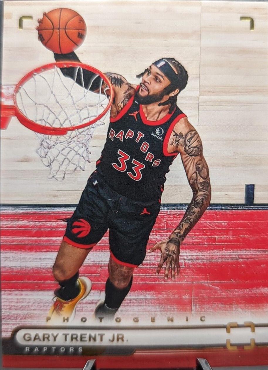 Gary Trent Jr. #34 Basketball Cards 2022 Panini Photogenic