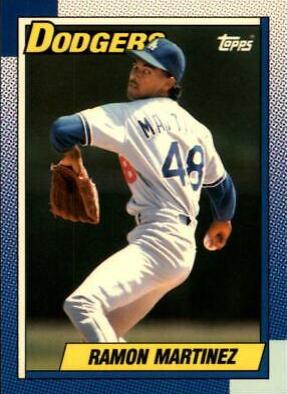 Ramon Martinez #62 Baseball Cards 1990 Topps Tiffany