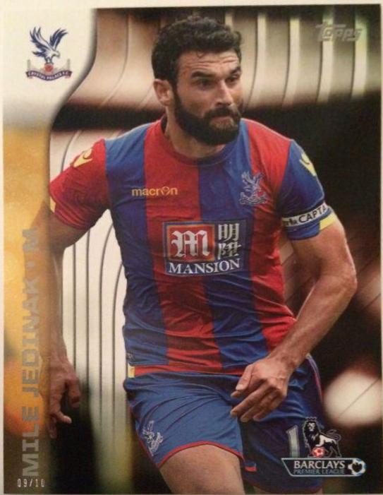 Mile Jedinak #36 Soccer Cards 2015 Topps Premier Gold