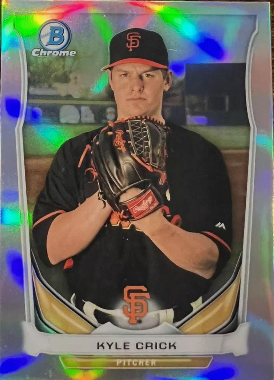 Kyle Crick #CTP-63 2014 Bowman Draft Picks Top Prospects Baseball