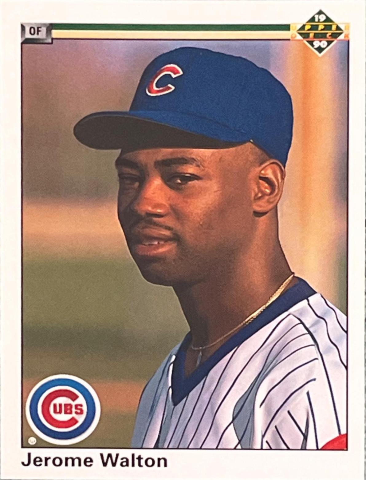 Jerome Walton #345 Baseball Cards 1990 Upper Deck