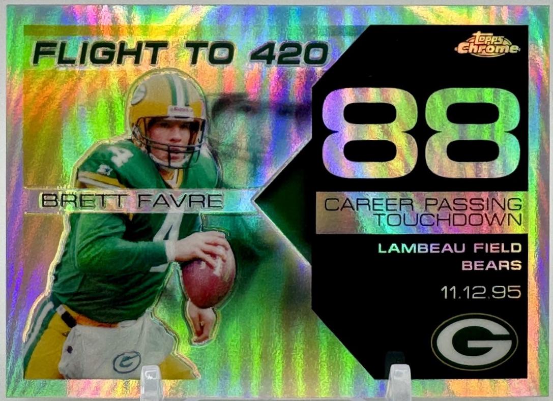Brett Favre [Refractor] #BFC-BF88