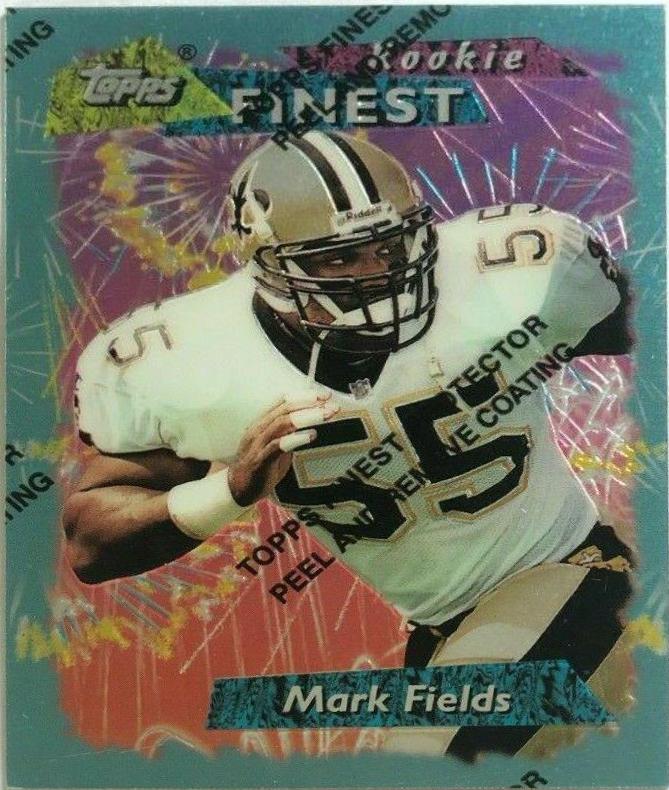 Mark Fields #177 Football Cards 1995 Topps Finest