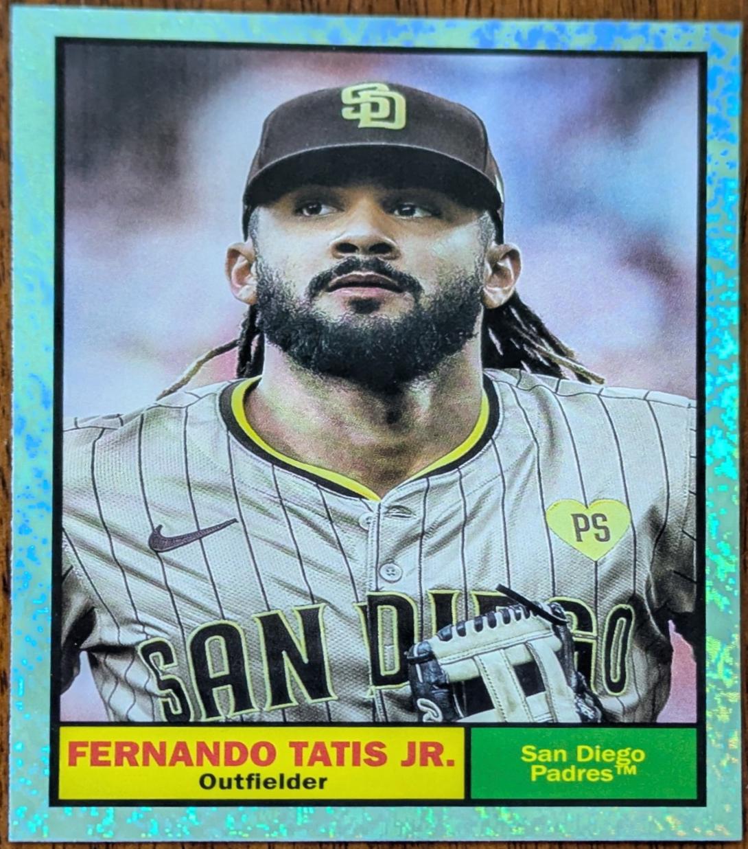 Fernando Tatis Jr. [Aqua Sparkle Foilboard] #63