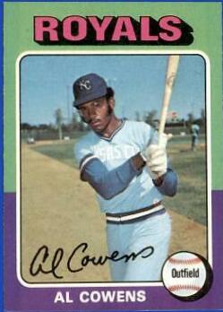 Al Cowens #437 Baseball Cards 1975 Topps