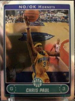Chris Paul #3 Basketball Cards 2006 Topps Chrome