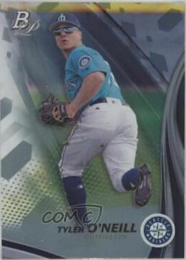 Tyler O'Neill #TP-TO 2017 Bowman Platinum Baseball Top Prospects