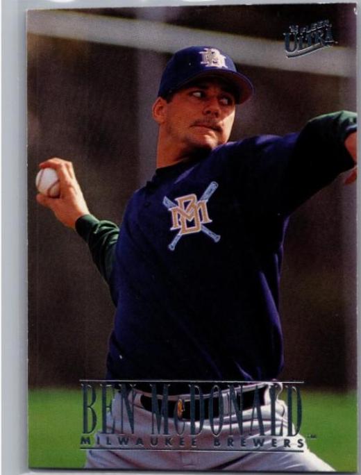 Ben McDonald #367 1996 Ultra Baseball