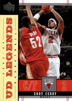 Eddy Curry #7 Basketball Cards 2003 Upper Deck Legends