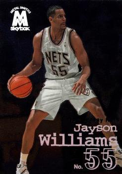 Jayson Williams #20 Basketball Cards 1998 Skybox Molten Metal