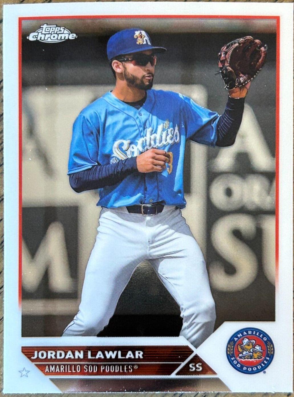 Jordan Lawlar #PDC-96 2023 Topps Pro Debut Chrome Baseball