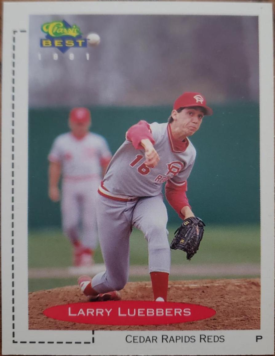 Larry Luebbers #373 1991 Classic Best Baseball