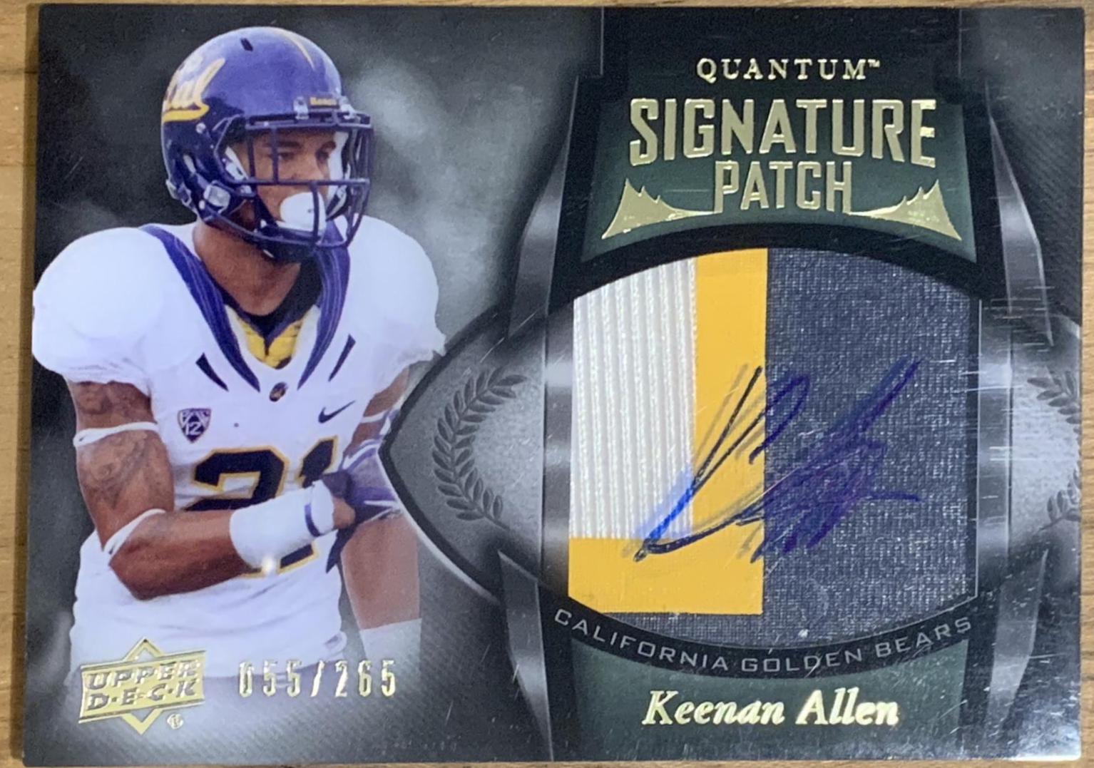 Keenan Allen #137 Football Cards 2013 Upper Deck Quantum