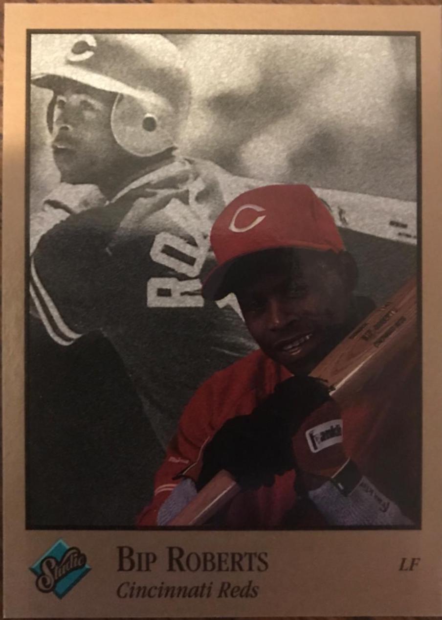 Bip Roberts #27 Baseball Cards 1992 Studio