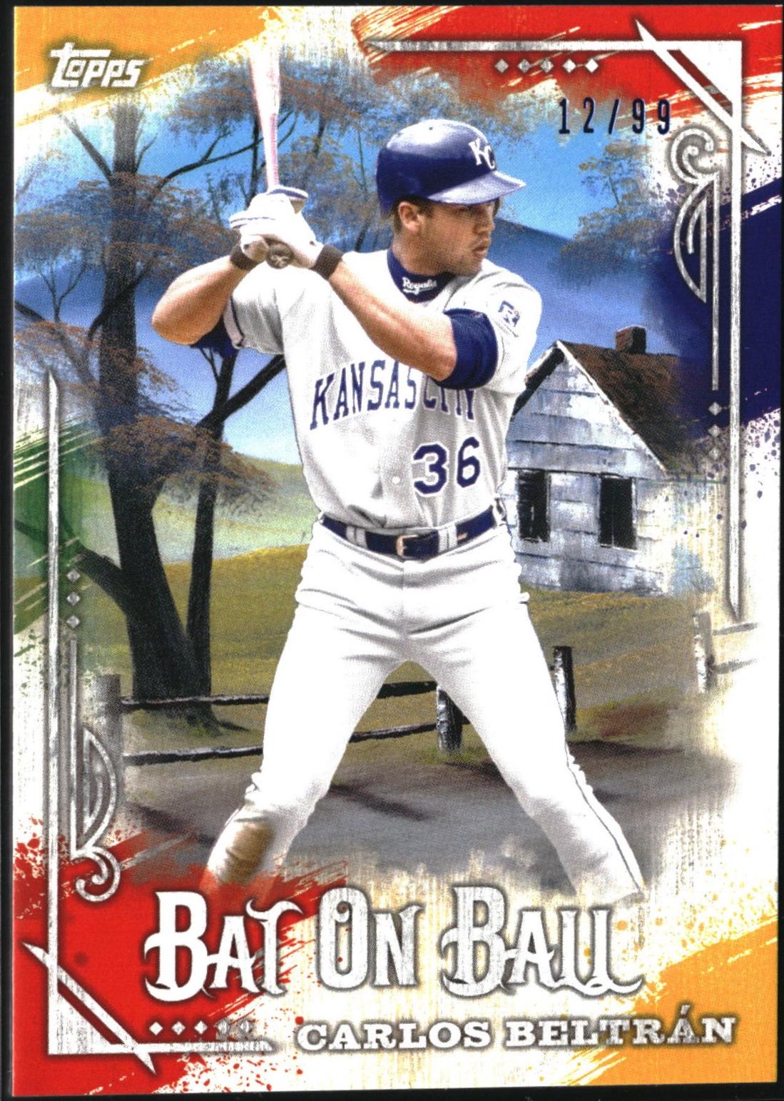 Carlos Beltran [Paint Splatter] #BOB-14