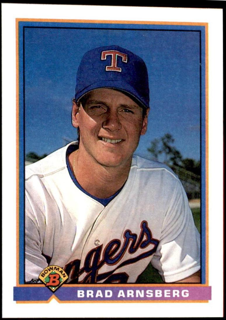 Brad Arnsberg #279 Baseball Cards 1991 Bowman