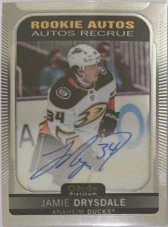 Jamie Drysdale #R-JD 2021 O Pee Chee Rookie Autographs Hockey
