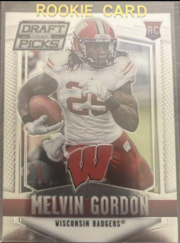 Melvin Gordon #132 Football Cards 2015 Panini Prizm Collegiate Draft Picks
