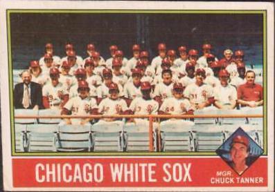 White Sox Team #656 1976 O Pee Chee Baseball
