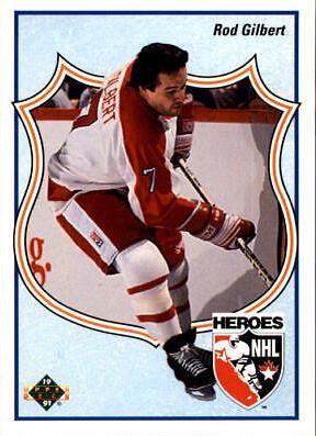 Rod Gilbert #512 1990 Upper Deck French Hockey