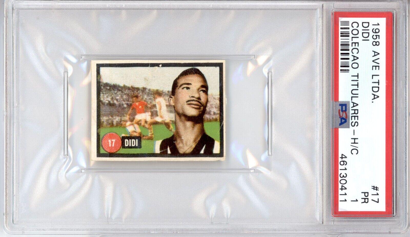 Didi #17 Soccer Cards 1958 Ave Colecao Titulares