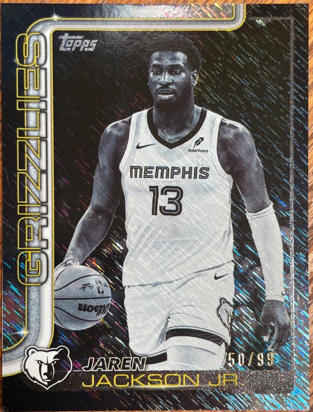 Jaren Jackson Jr. [Black Rainbow] #184