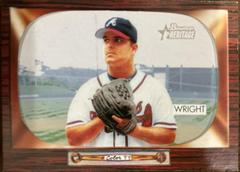 Jaret Wright #182 Baseball Cards 2004 Bowman Heritage Prices