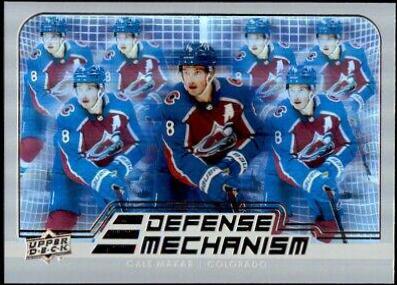 Cale Makar #DM-13 Hockey Cards 2022 Upper Deck Defense Mechanism
