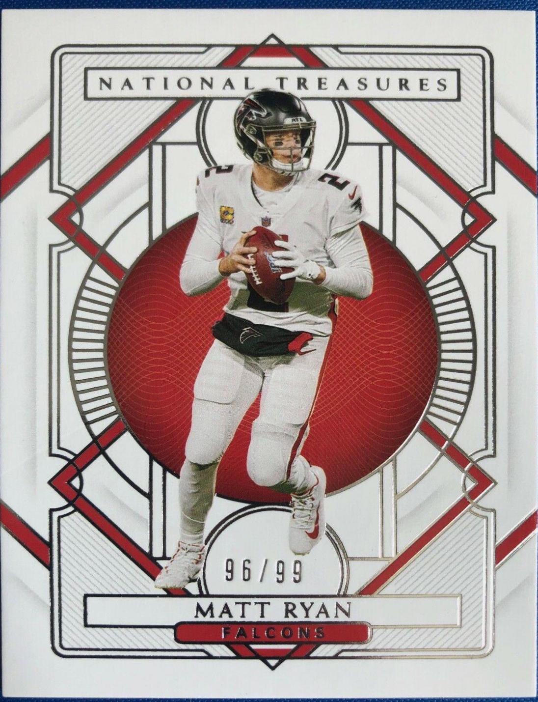 Matt Ryan #5 Football Cards 2020 Panini National Treasures