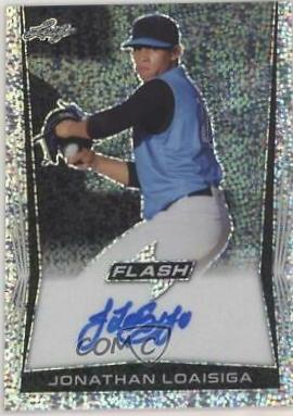Jonathan Loaisiga #BA-JL1 2018 Leaf Flash Autographs Baseball