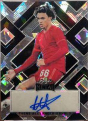 Trent Alexander Arnold #BA-TAA 2022 Leaf Metal Autographs Soccer