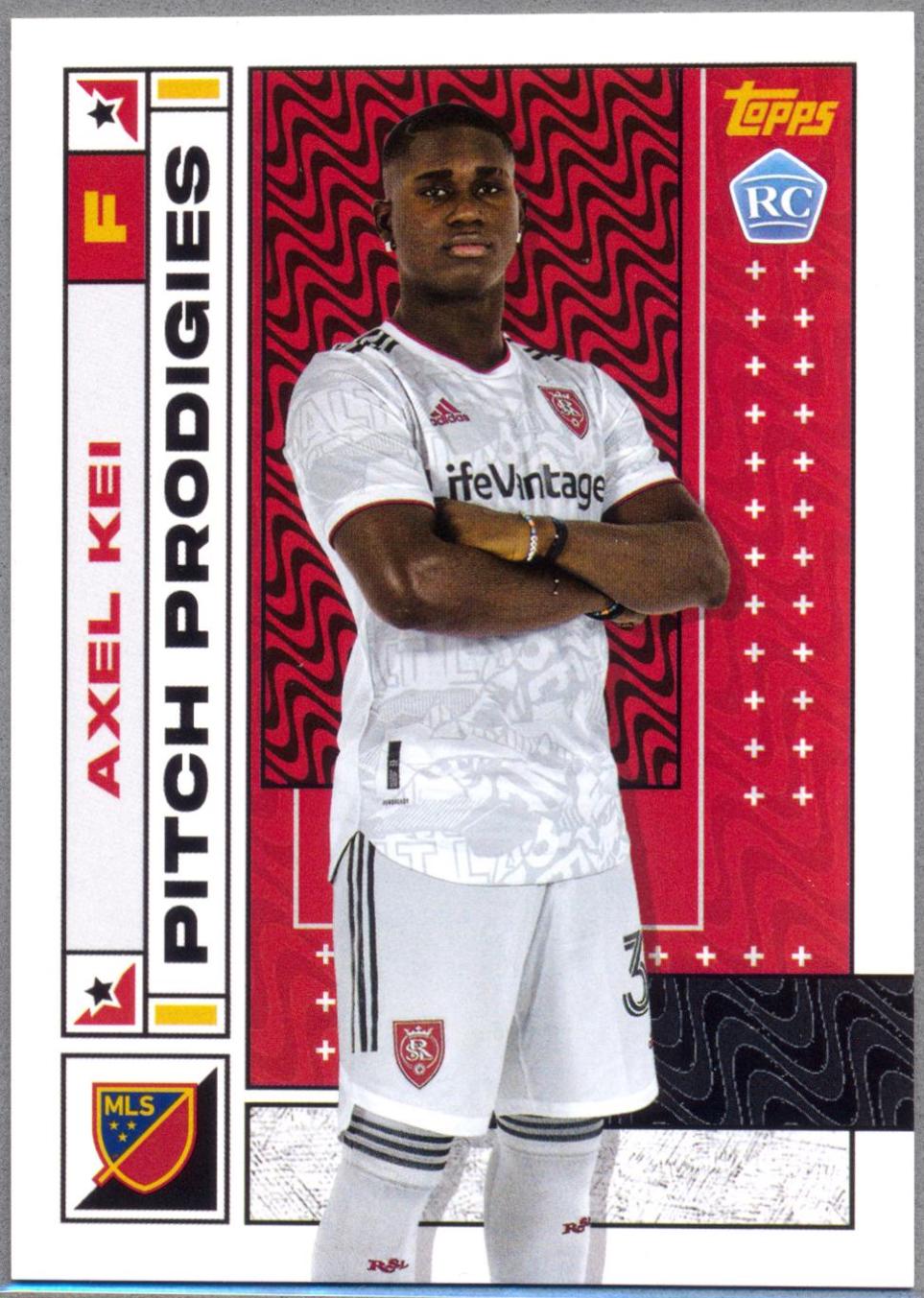 Axel Kei #27 Soccer Cards 2022 Topps MLS