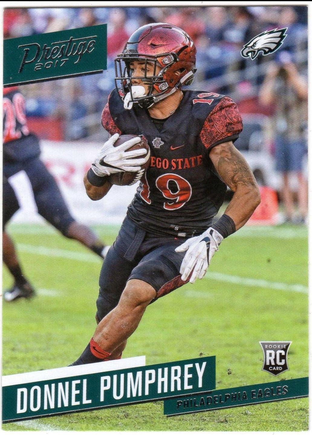 Donnel Pumphrey #225 Football Cards 2017 Panini Prestige
