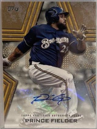 Prince Fielder [Gold] #BSA-PF