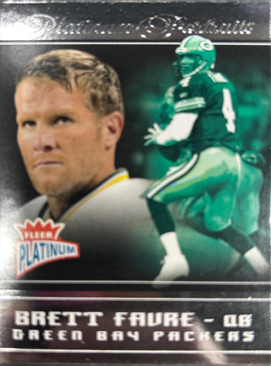 Brett Favre #7 Football Cards 2004 Fleer Platinum Portraits