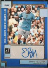 Erling Haaland [Blue] #SS-EH Soccer Cards 2022 Panini Donruss Signature Series Prices