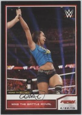 AJ Lee #6 Wrestling Cards 2014 Topps WWE Road to Wrestlemania
