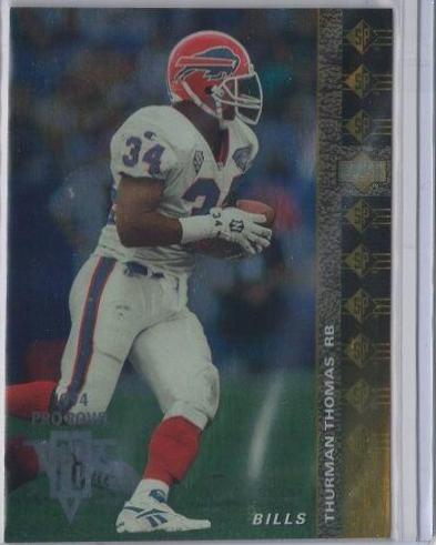 Thurman Thomas #22 Football Cards 1994 SP