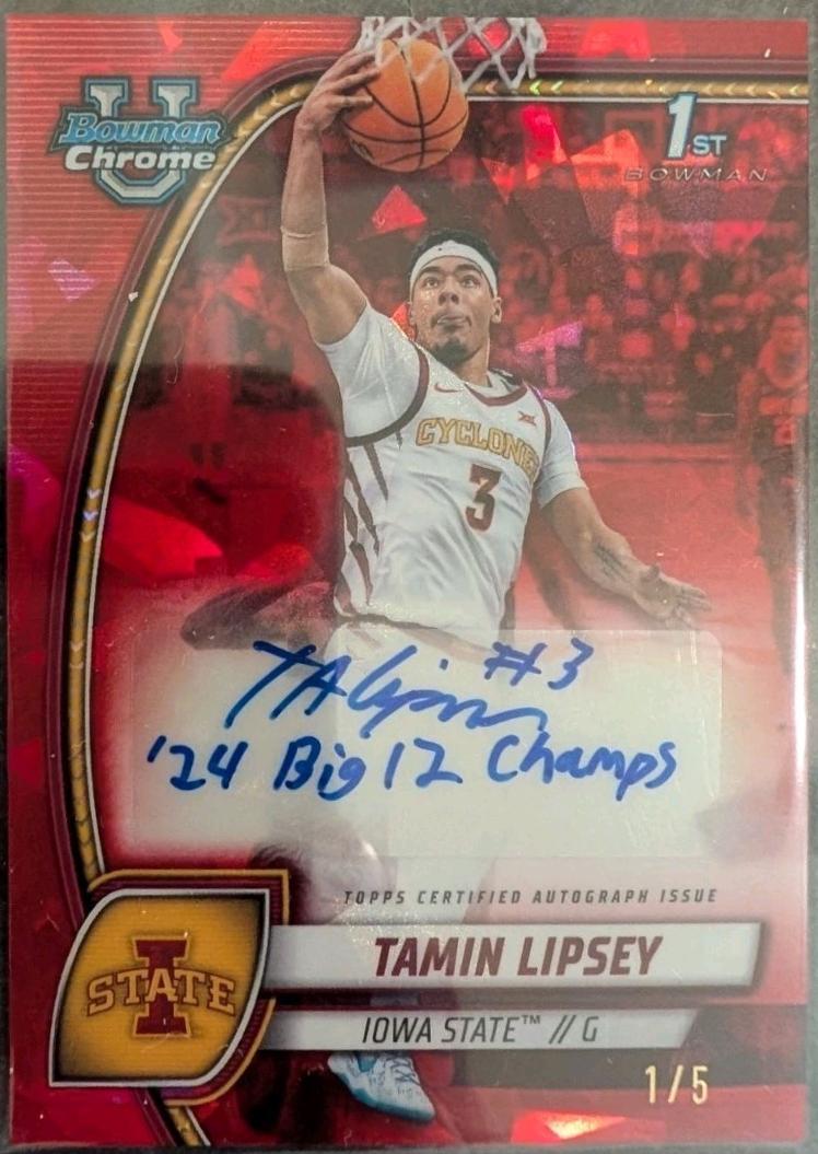 Tamin Lipsey [Sapphire Prospect Autograph] #66