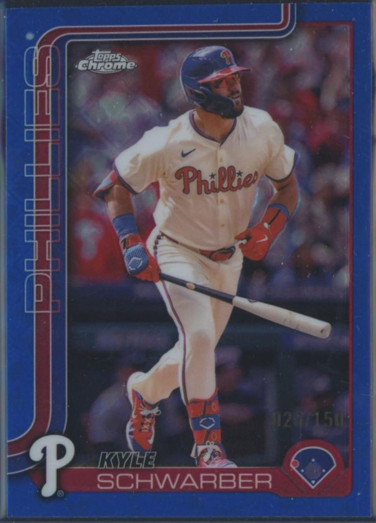 Kyle Schwarber [Blue Refractor] #31