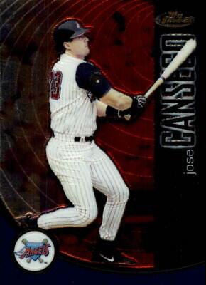Jose Canseco #11 Baseball Cards 2001 Finest