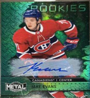 Jake Evans [Autograph Green] #131